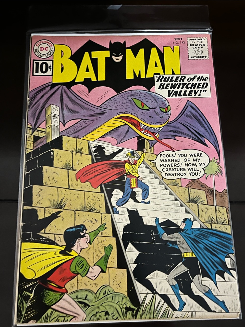 Batman #142 (DC Comics September 1961) FN 5.0